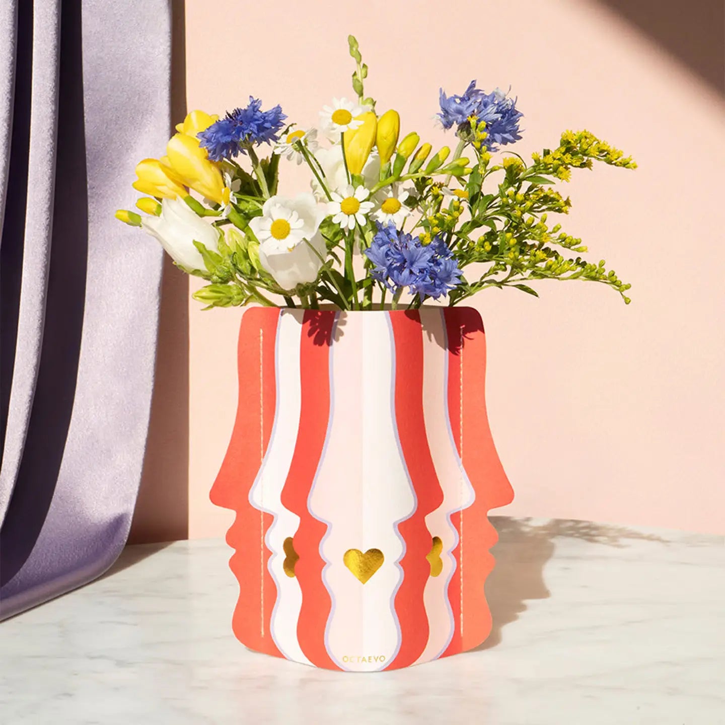Octaevo Beso Mini Paper Vase