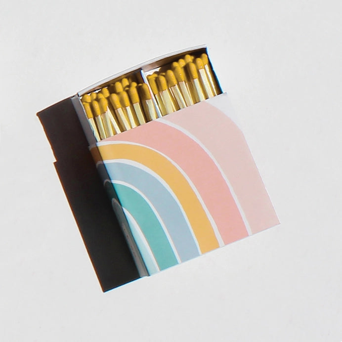 Square 2" Matchbox - Rainbow