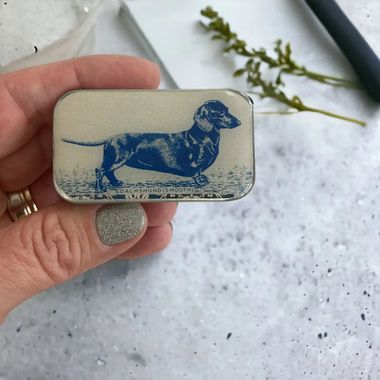 Storage Tin - Dachshund (Small)