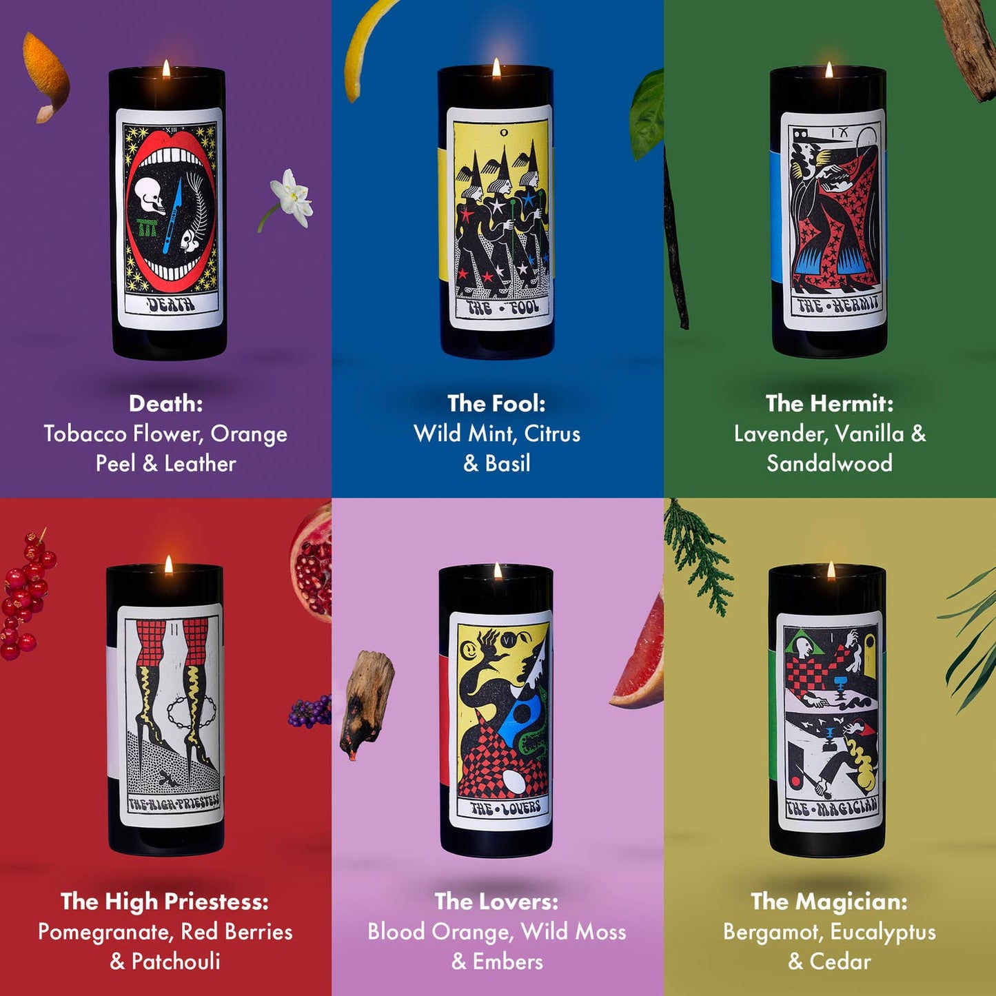 Tarot Candle - Mystery Card