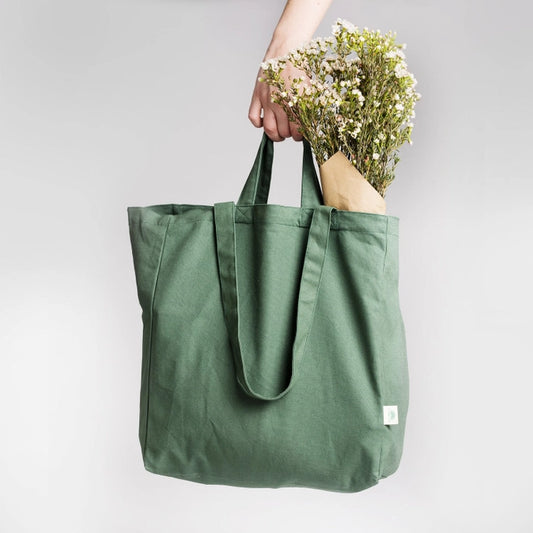 OMOM Original Organic Tote Bag - Green