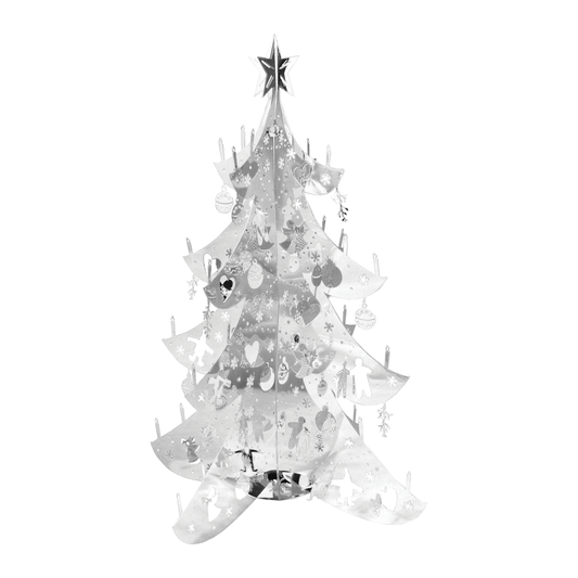 Metal Christmas Tree - Silver