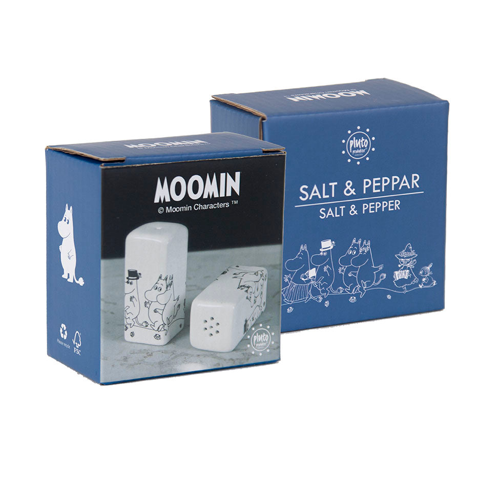 Ceramic Salt & Pepper Shaker - Moomin Family