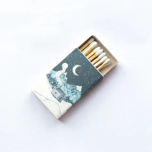 Small Matchbox - Snow Capped Mountains