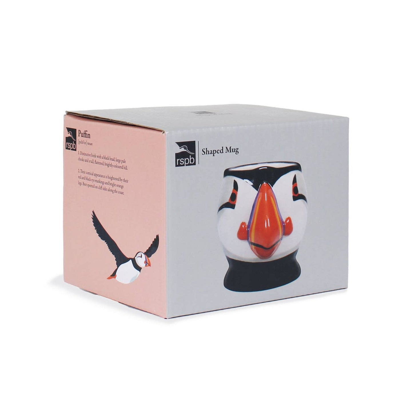 Bird Shaped Mug (Boxed) - RSPB (Puffin)