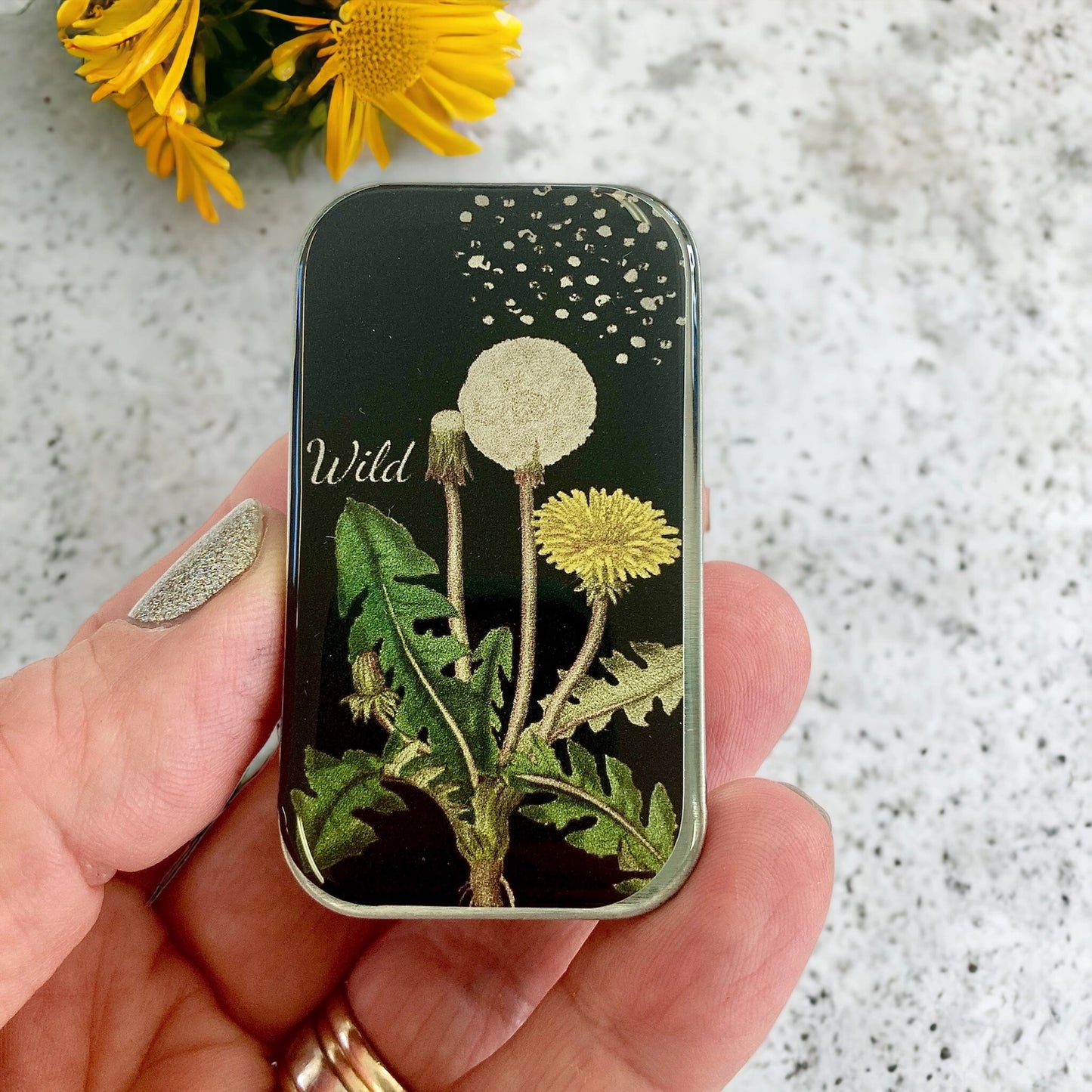 Storage Tin - Dandelion (Small)