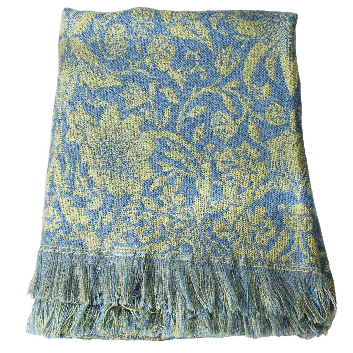 William Morris Sage Blanket