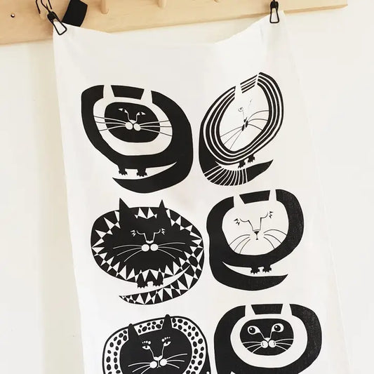 Kitchen Towel - Iccleilli & Friends Cats