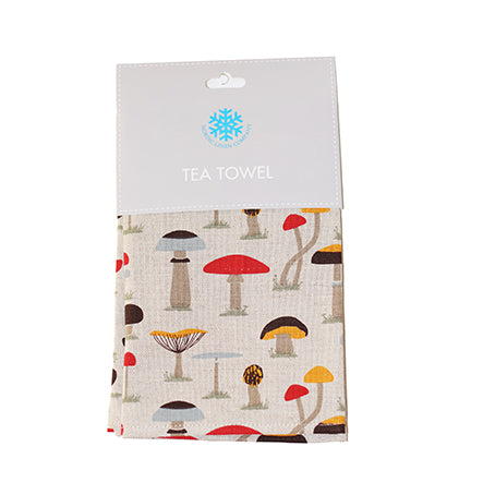 Nordic Tea Towel - Mushrooms