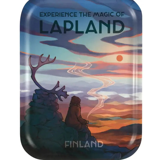 Serving Tray - Emma Chudoba: Magic of Lapland, 20 x 27 cm