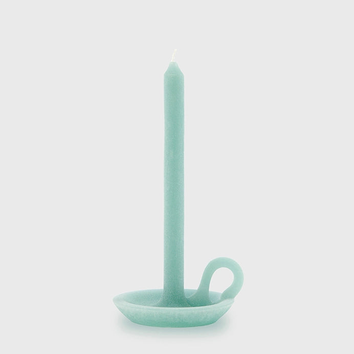 Tallow Taper Candle - Green Velvet