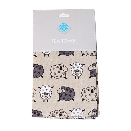 Nordic Tea Towel - Sheep