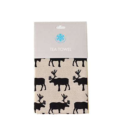 Nordic Tea Towel - Reindeer