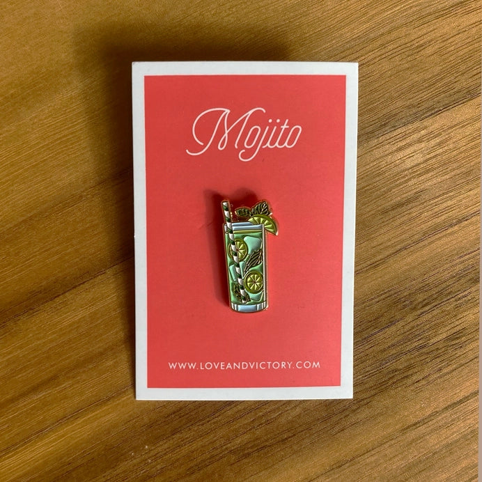 Mojito Cocktail Pin