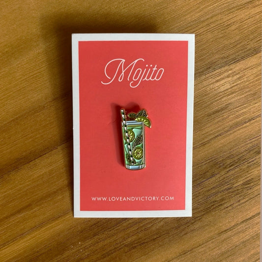 Mojito Cocktail Pin