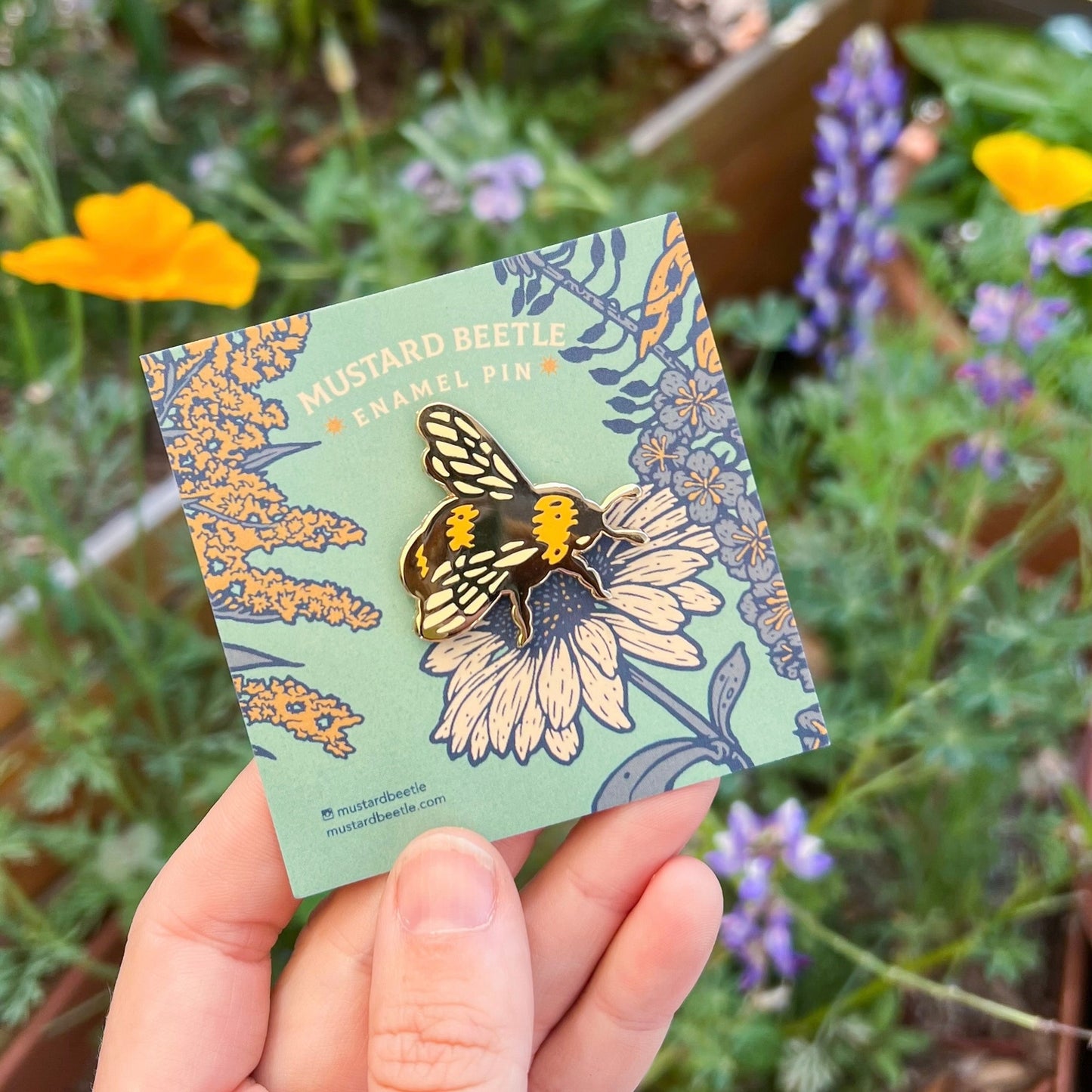 Bumble Bee Enamel Pin