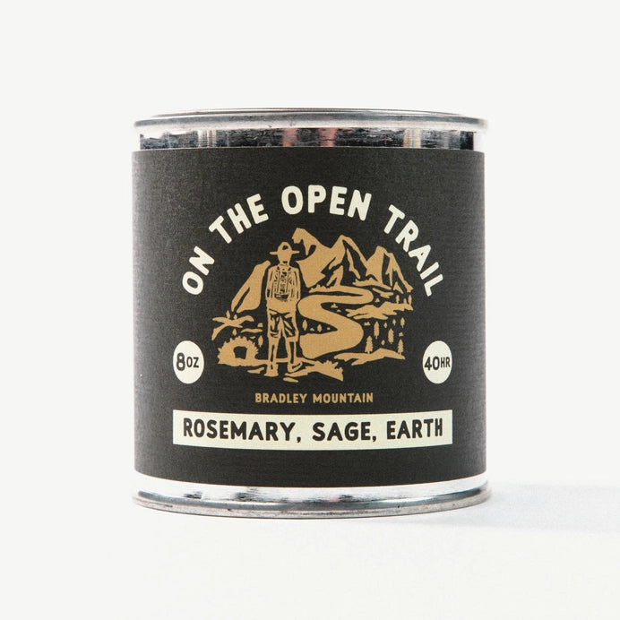 Bradley Mountain - Open Trail Travel Candle