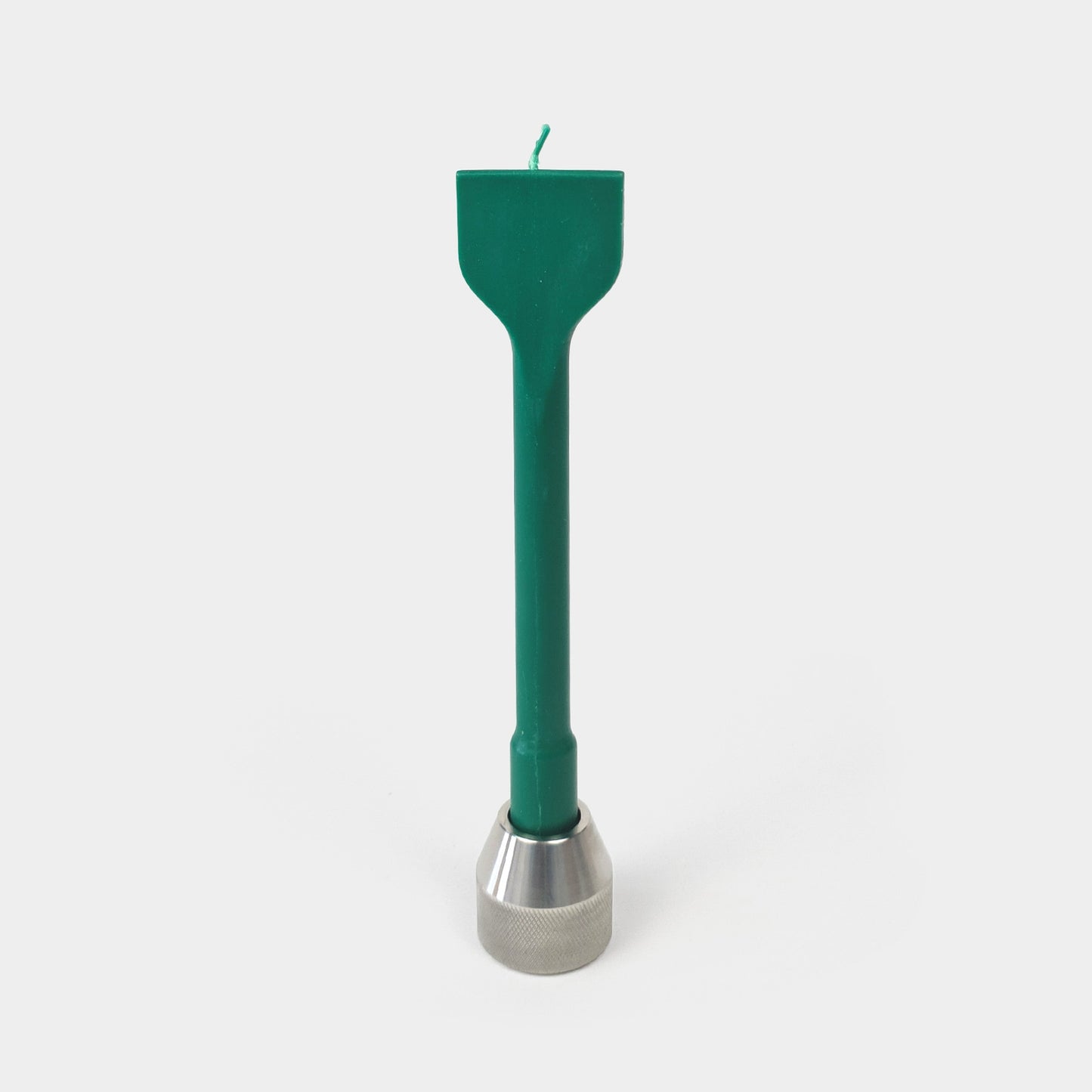 Chisel Drill Bit Candle - Green