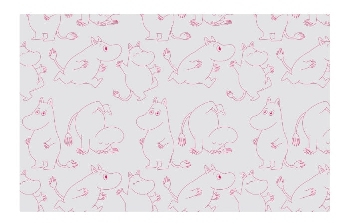 Moomin Pattern Warm Cozy Throw Blanket - Moomin