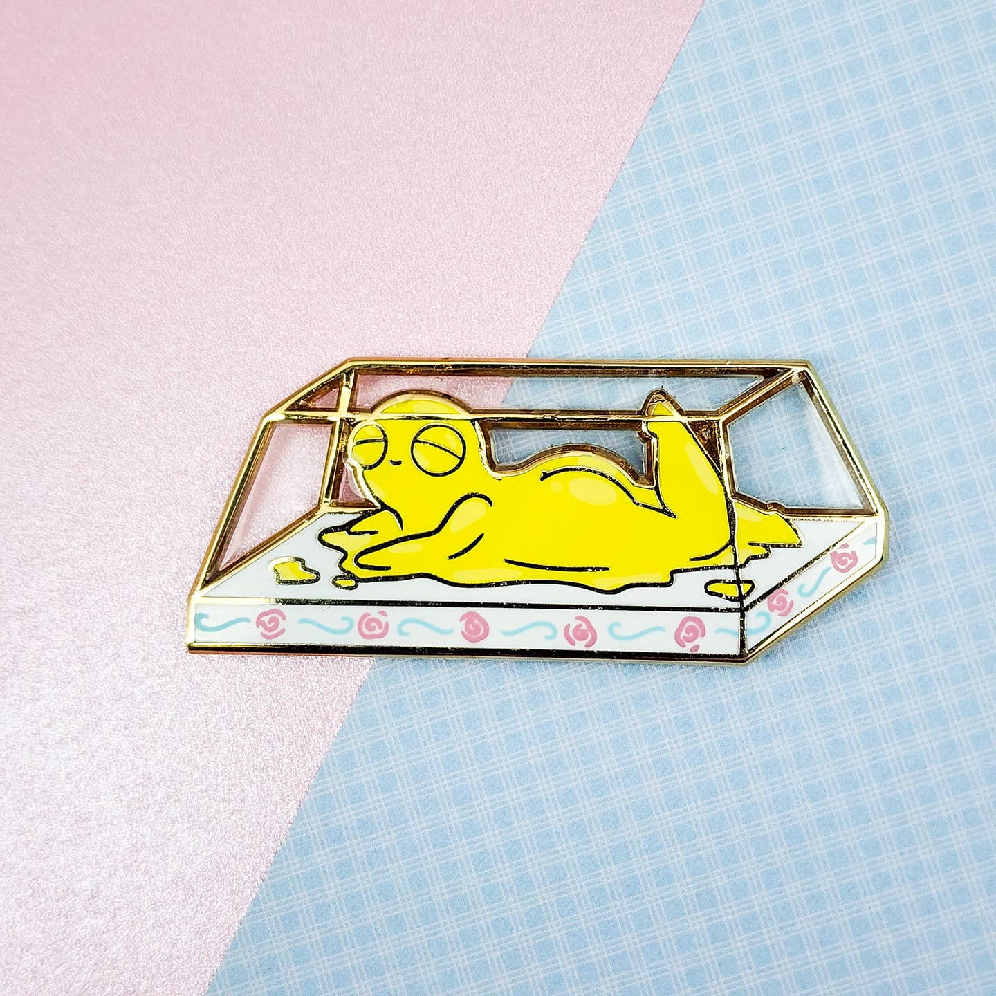 Butter Babe Enamel Pin