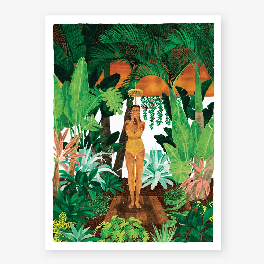 Summer Shower Art Print