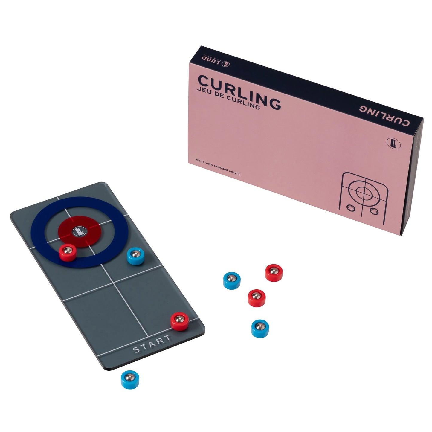 Acrylic Game - Curling