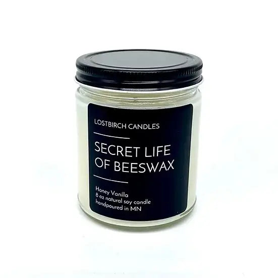 Lostbirch - Secret Life of Beeswax Candle