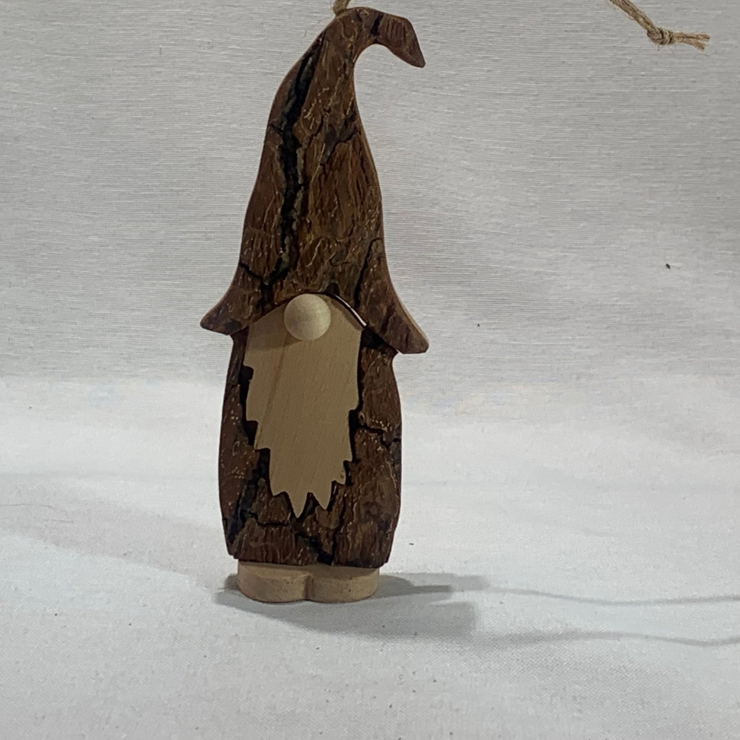 Bark Standing Gnome Ornament