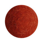 Felt Flower - Brown Orange (Large)