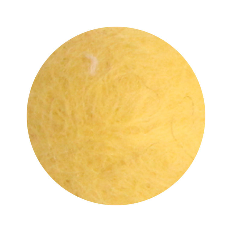 Felt Flower - Light Yellow (Large)