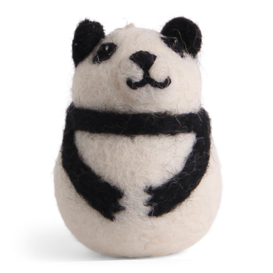 Felt Panda Ornament