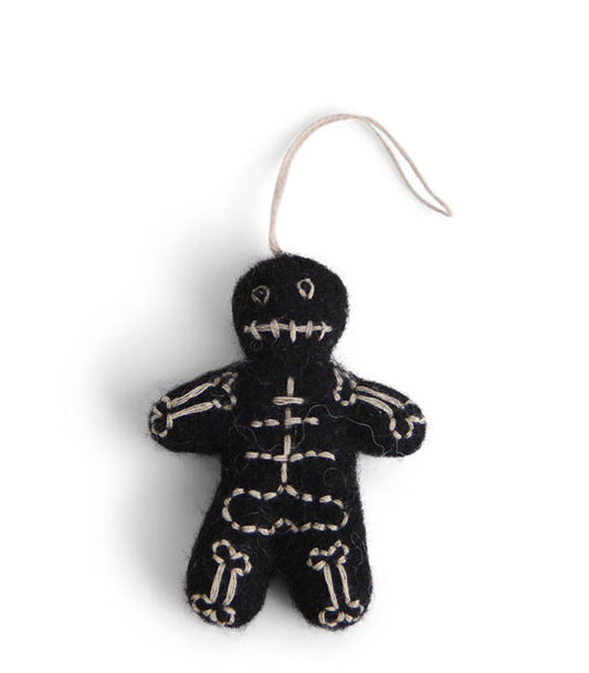 Felt Skeleton Ornament