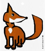 Swedish Dishcloth - Fox