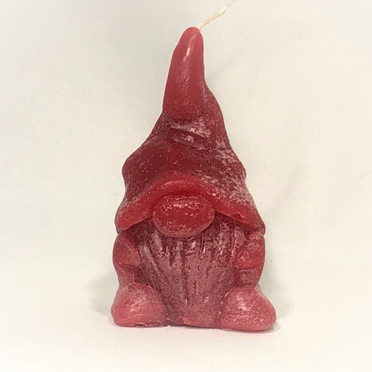 Gnome Candle - Red