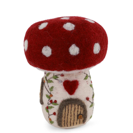 Felt Mushroom House - Medium