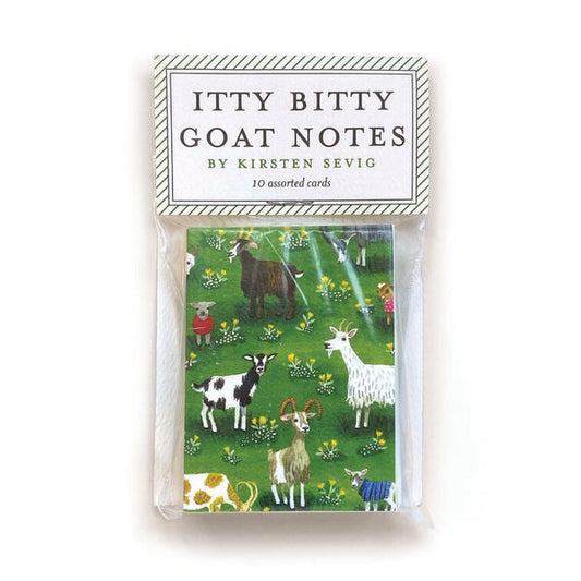 Gift Enclosure Cards - Itty Bitty Goat Notes