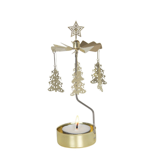 Angel Chime - Christmas Tree (Gold)