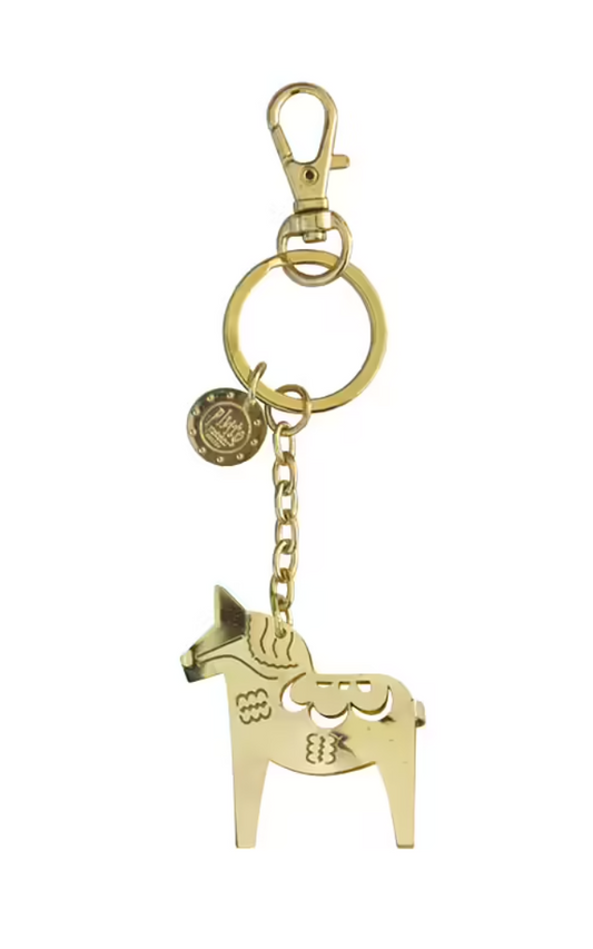 Dala Horse Keychain