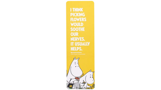 Moomin Bookmark - Picking Flowers