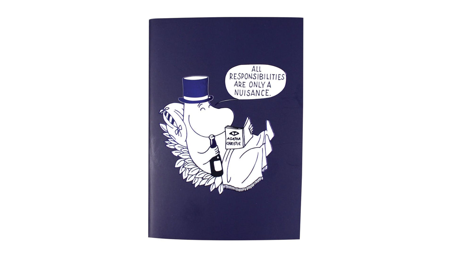 Moomin A6 Notebook - Blue