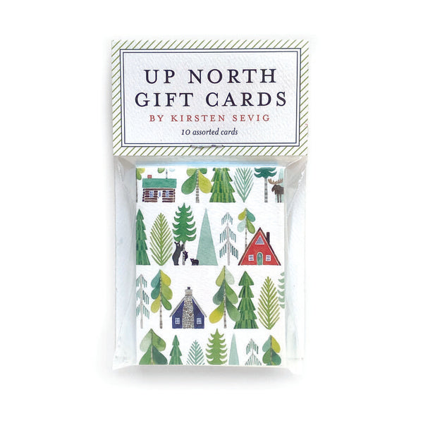 Gift Enclosure Cards - Up North