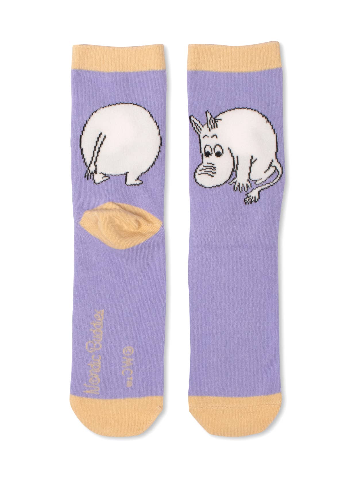 Moomintroll's Butt Socks - Lilac