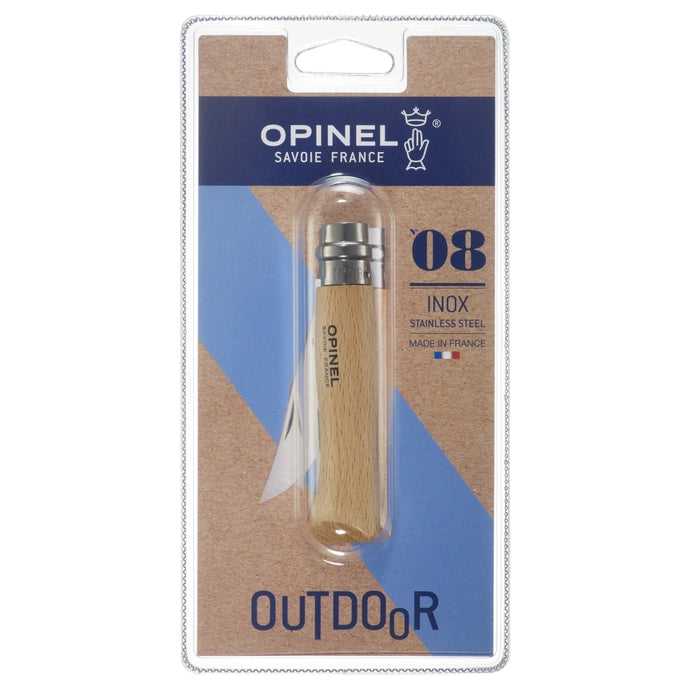 Opinel No.08 Wild Life Folding Knife - Bison