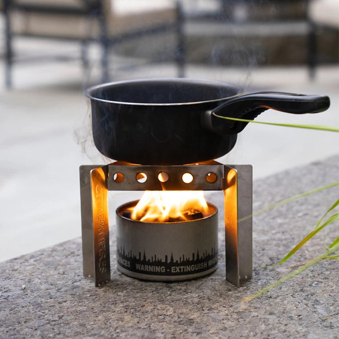 Portable Camp Stove - Stand Combo