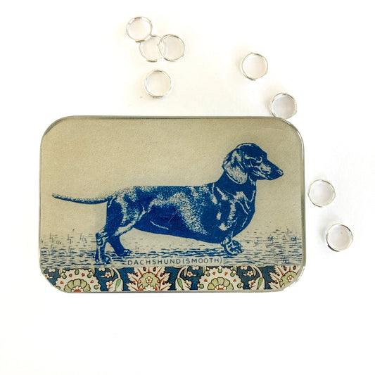 Storage Tin - Dachshund (Large)