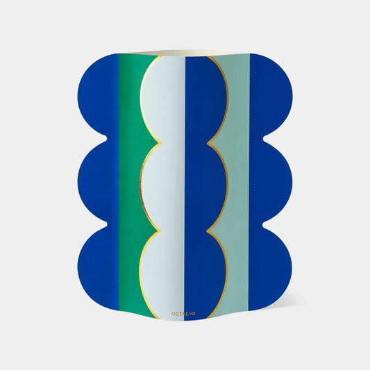 Octaevo Riviera Wave Paper Vase