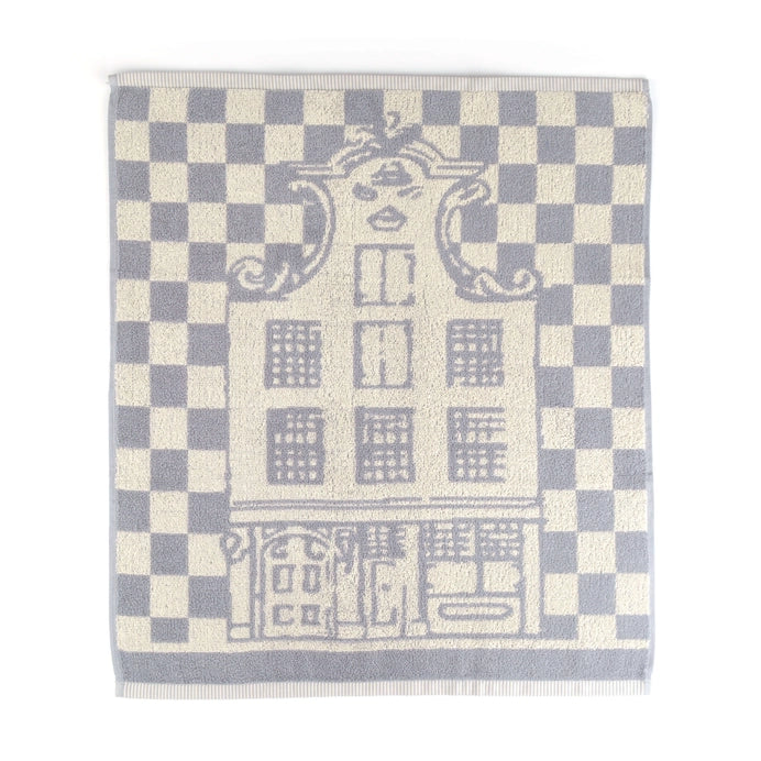 Kitchen Towel Canal Houses 100% Organic Cotton - Grey