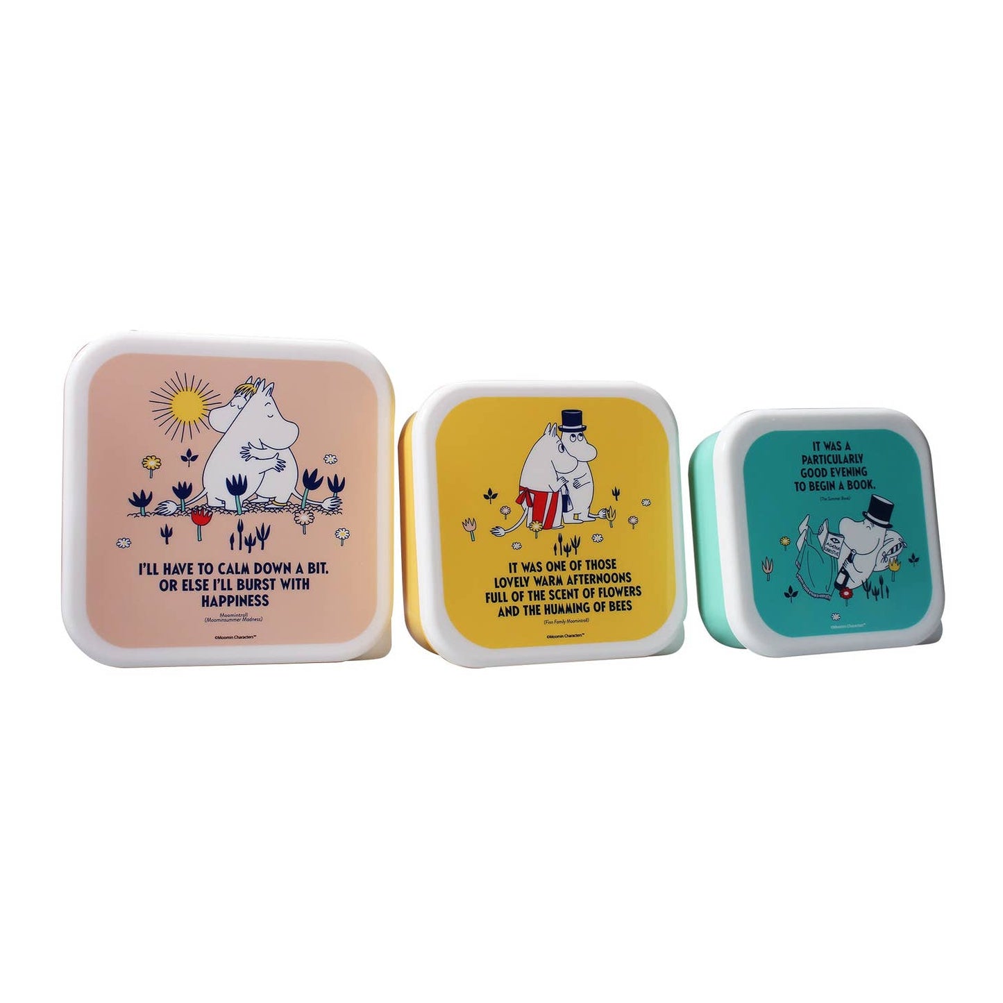 Moomin Snack Boxes - Set of 3