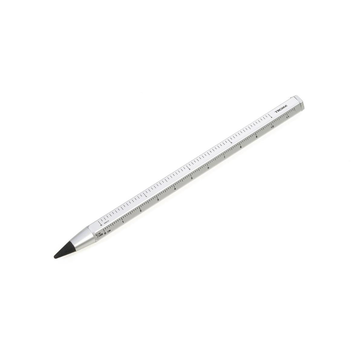 Troika Multi-Tasking Construction Endless Pencil 12.5 Miles - Silver