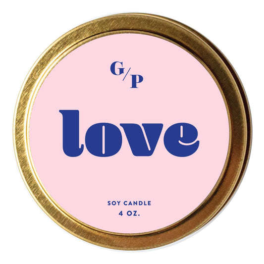 Just Because 4oz Candle Tin - Love